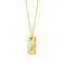 Dandelion in Rectangle Necklace